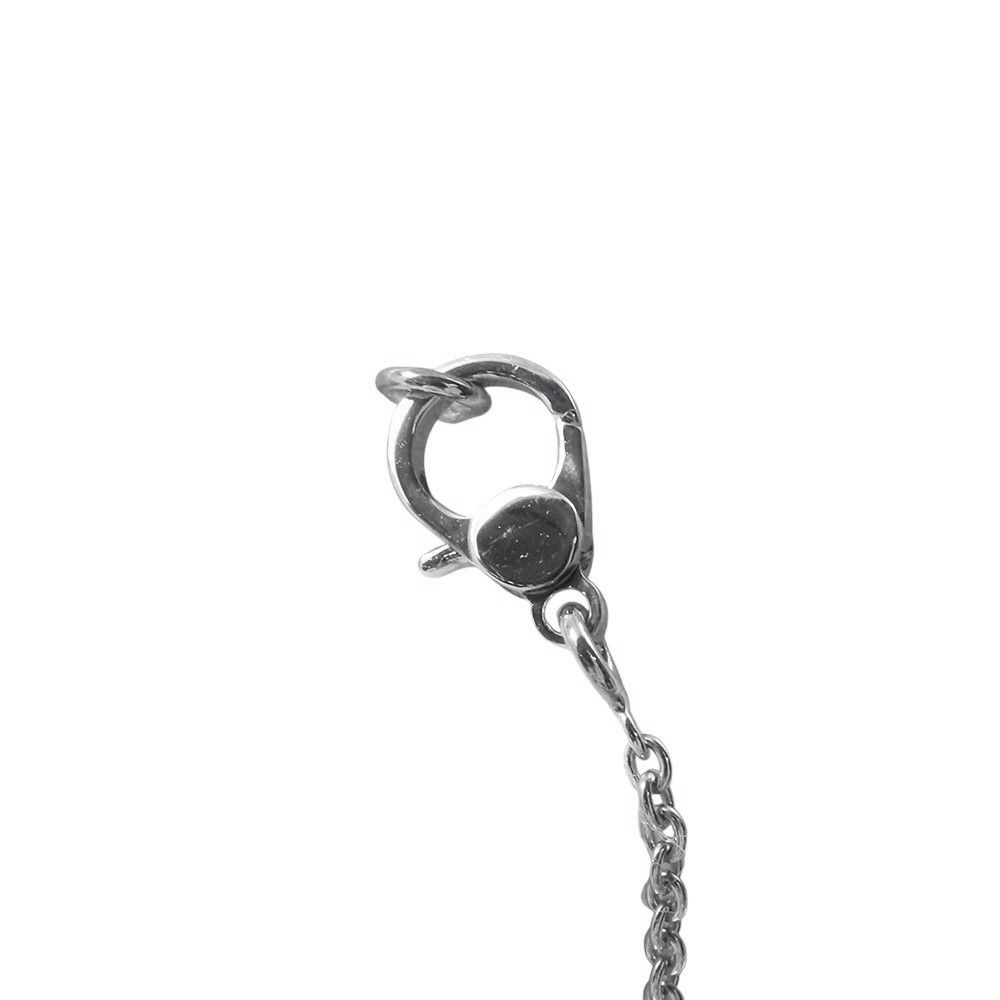 エルメス ネックレス フィネス ペンダント ダイヤモンド 17P 計0.46ct K18WGホワイトゴールド HERMES