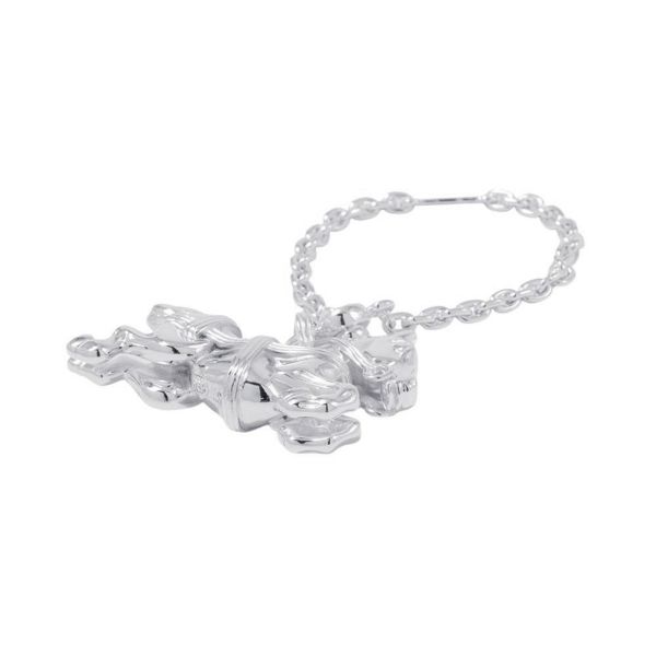 エルメス チャーム シュバル ホース SV925シルバー HERMES キーホルダー