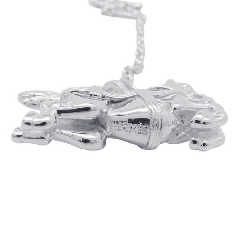 エルメス チャーム シュバル ホース SV925シルバー HERMES キーホルダー