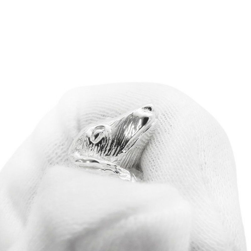 エルメス チャーム ドッグ ホース SV925シルバー HERMES キーホルダー ダックスフンド