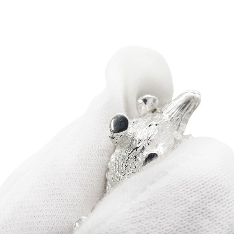 エルメス チャーム ドッグ ホース SV925シルバー HERMES キーホルダー ダックスフンド