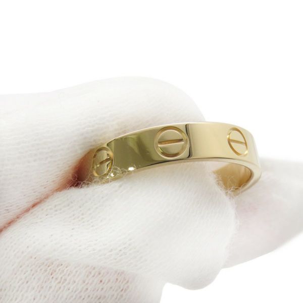 カルティエ リング ラブリング SM スモールモデル K18YGイエローゴールド リングサイズ49 ジュエリー 指輪
