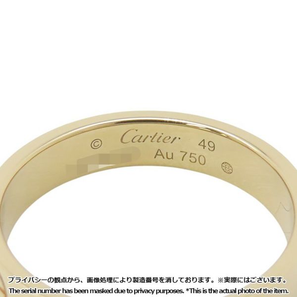カルティエ リング ラブリング SM スモールモデル K18YGイエローゴールド リングサイズ49 ジュエリー 指輪