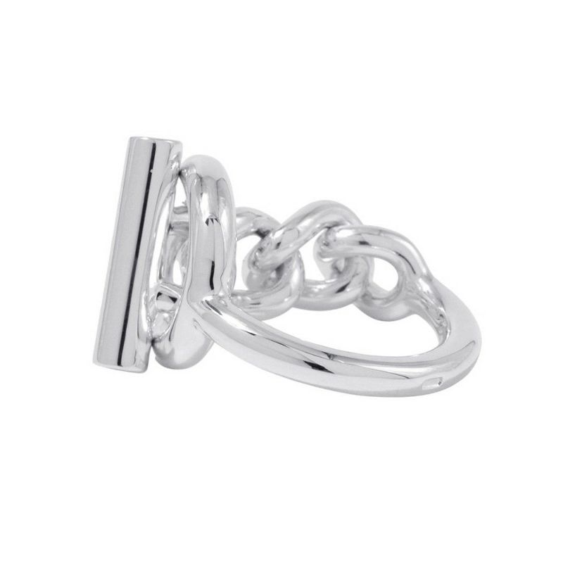 エルメス リング クロワゼットMM SV925シルバー リングサイズ55 HERMES ジュエリー 指輪