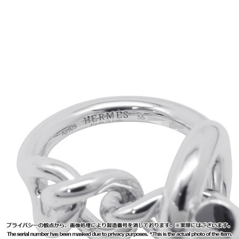 エルメス リング クロワゼットMM SV925シルバー リングサイズ55 HERMES ジュエリー 指輪