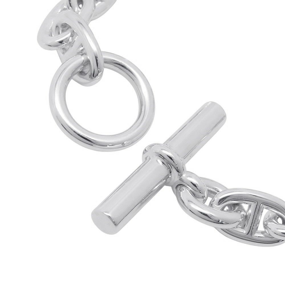 エルメス ブレスレット シェーヌダンクルMM 14コマ SV925シルバー HERMES ジュエリー