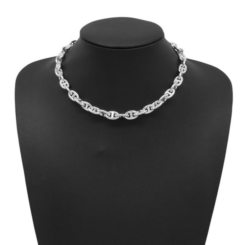 エルメス ネックレス シェーヌダンクルPM 43コマ SV925シルバー HERMES ジュエリー