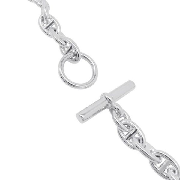 エルメス ネックレス シェーヌダンクルPM 43コマ SV925シルバー HERMES ジュエリー