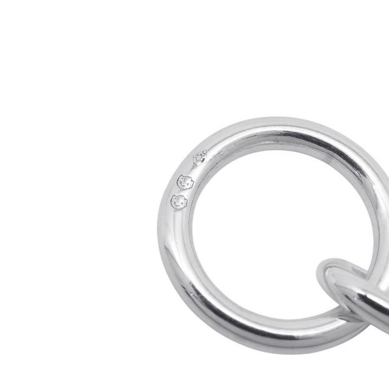 エルメス ネックレス シェーヌダンクルPM 43コマ SV925シルバー HERMES ジュエリー