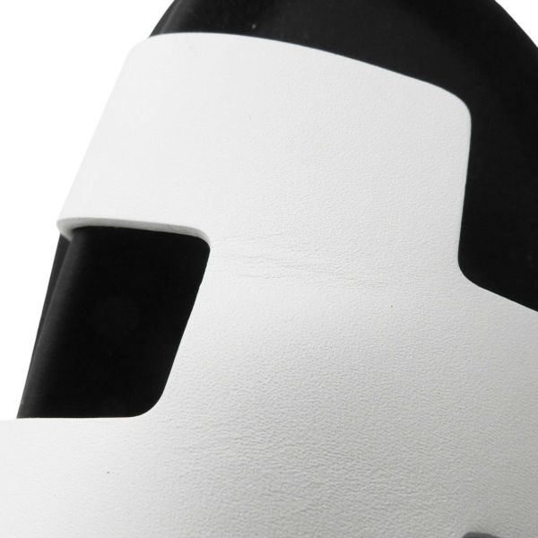 エルメス サンダル シプレ カーフレザー レディースサイズ38.5 HERMES 靴 黒 白