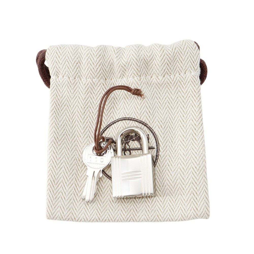 エルメス ハンドバッグ ピコタンロックMM ブルーニュイ/シルバー金具 トリヨンクレマンス D刻印