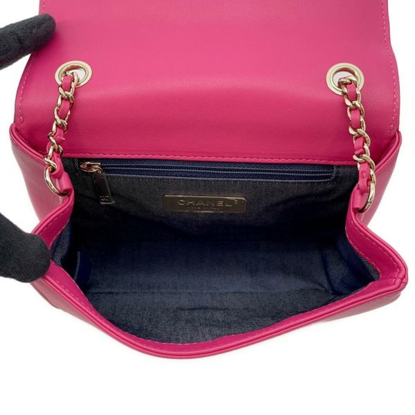 シャネル チェーンショルダーバッグ ココマーク ラムスキン AS0321 CHANEL バッグ