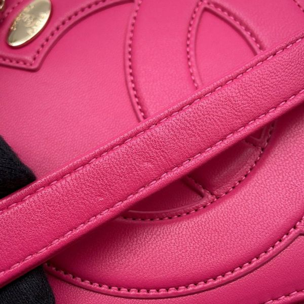 シャネル チェーンショルダーバッグ ココマーク ラムスキン AS0321 CHANEL バッグ