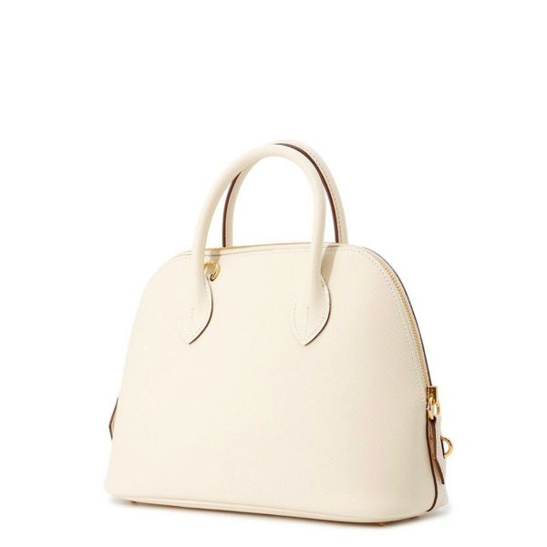 エルメス ボリード1923 25 サングル・ウーリー ナタ/ブルーインディゴ/ライム/ゴールド金具 エプソン B刻印 2wayショルダー