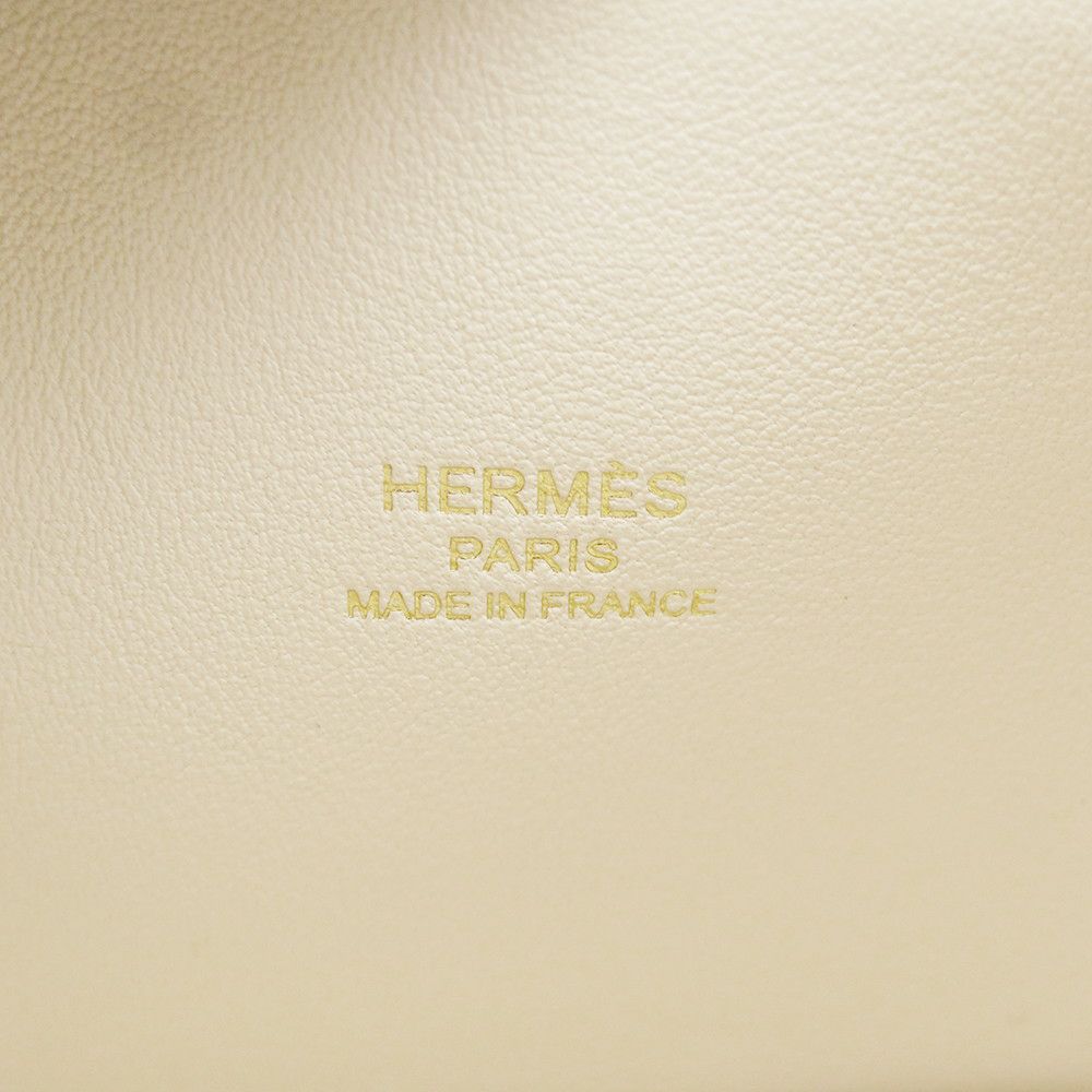 エルメス ボリード1923 25 サングル・ウーリー ナタ/ブルーインディゴ/ライム/ゴールド金具 エプソン B刻印 2wayショルダー