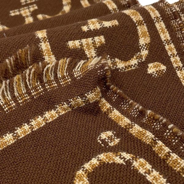 グッチ スカーフ GGウールジャカード チェック柄 ウール スカーフ 660025 GUCCI ストール マフラー GG柄