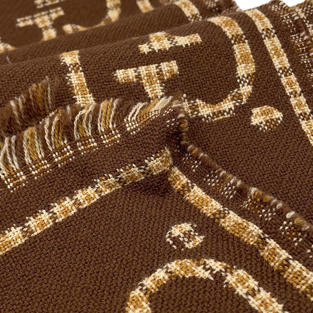 グッチ スカーフ GGウールジャカード チェック柄 ウール スカーフ 660025 GUCCI ストール マフラー GG柄