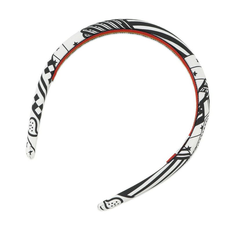 エルメス カチューシャ エルザ ジグザグ HERMES ヘアアクセサリー ヘアバンド