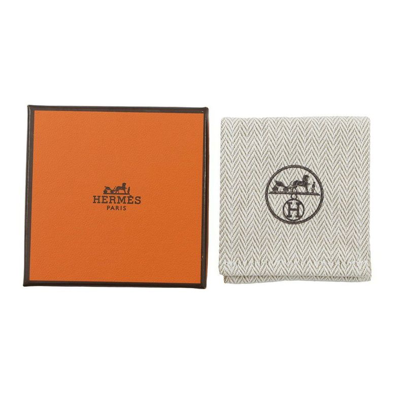 エルメス ブレスレット レザーブレスレット アス・ドゥ・クール ゴールド/ゴールド金具 スイフト Z刻印 サイズ T2