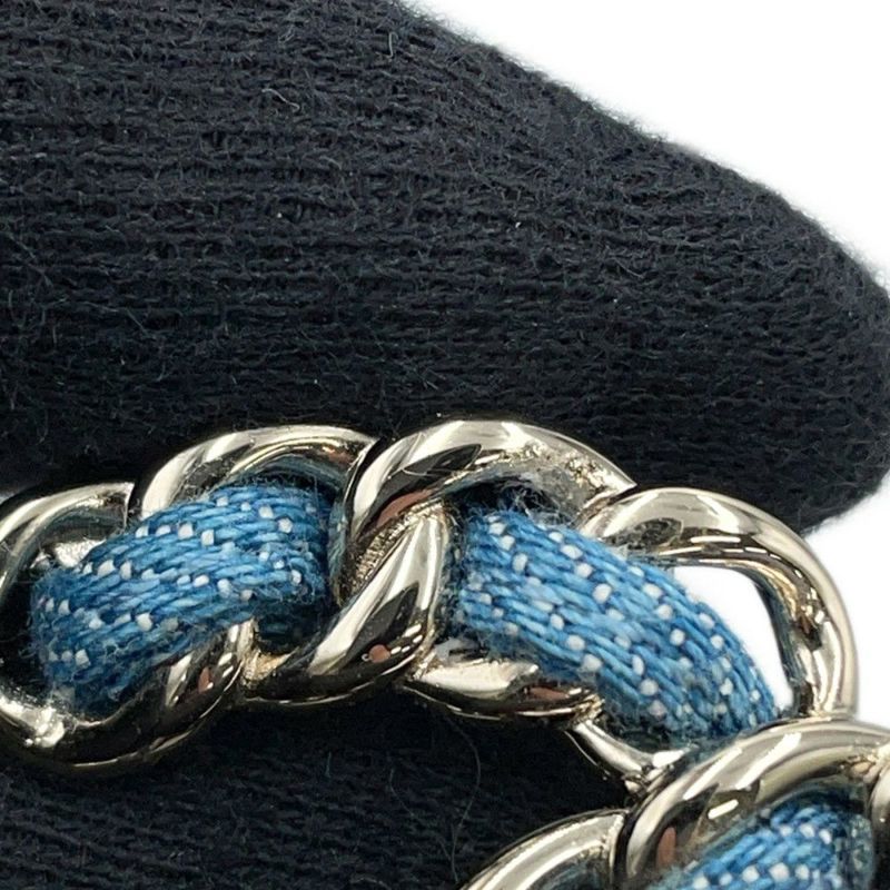 シャネル ブローチ ココマーク デニム メタル B25P ABF175 CHANEL アクセサリー