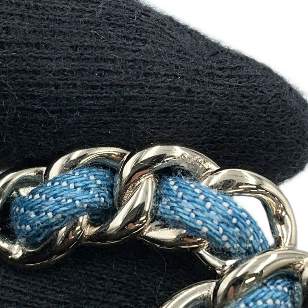 シャネル ブローチ ココマーク デニム メタル B25P ABF175 CHANEL アクセサリー