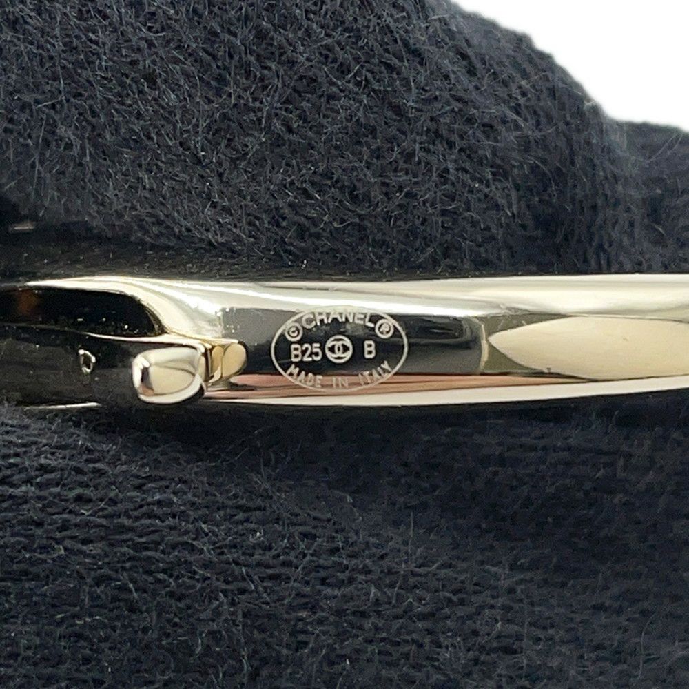 シャネル キーホルダー ガブリエル フェイクパール メタル B25B ABG014 CHANEL チャーム 黒