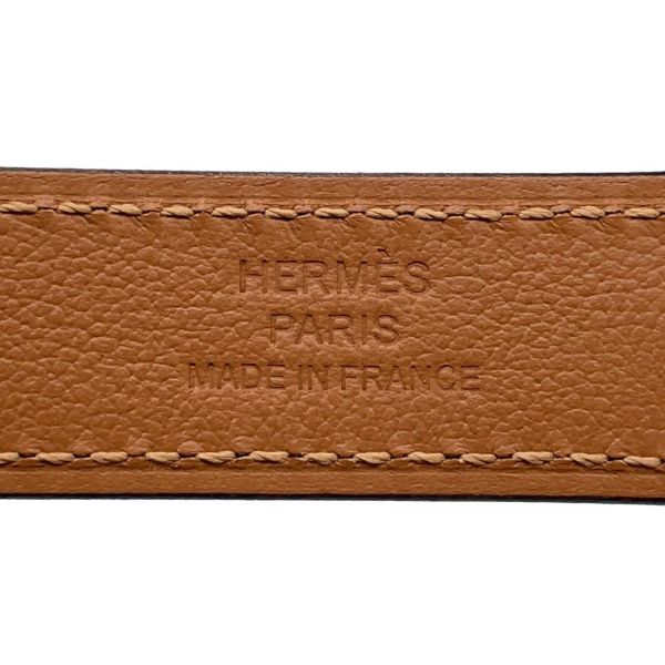 エルメス ケリーベルト エトゥープ/シルバー金具 エプソン U刻印 HERMES べルト