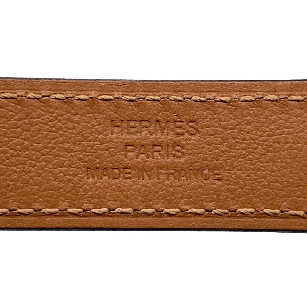 エルメス ケリーベルト エトゥープ/シルバー金具 エプソン U刻印 HERMES べルト
