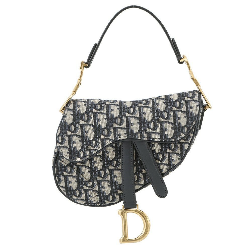 クリスチャン・ディオール ハンドバッグ オブリーク サドルバッグ ミニ キャンバス M0446CTZQ トロッター