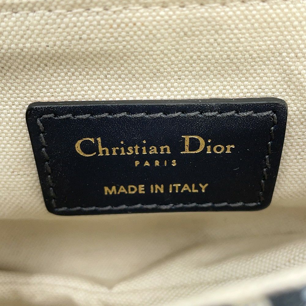 クリスチャン・ディオール ハンドバッグ オブリーク サドルバッグ ミニ キャンバス M0446CTZQ トロッター