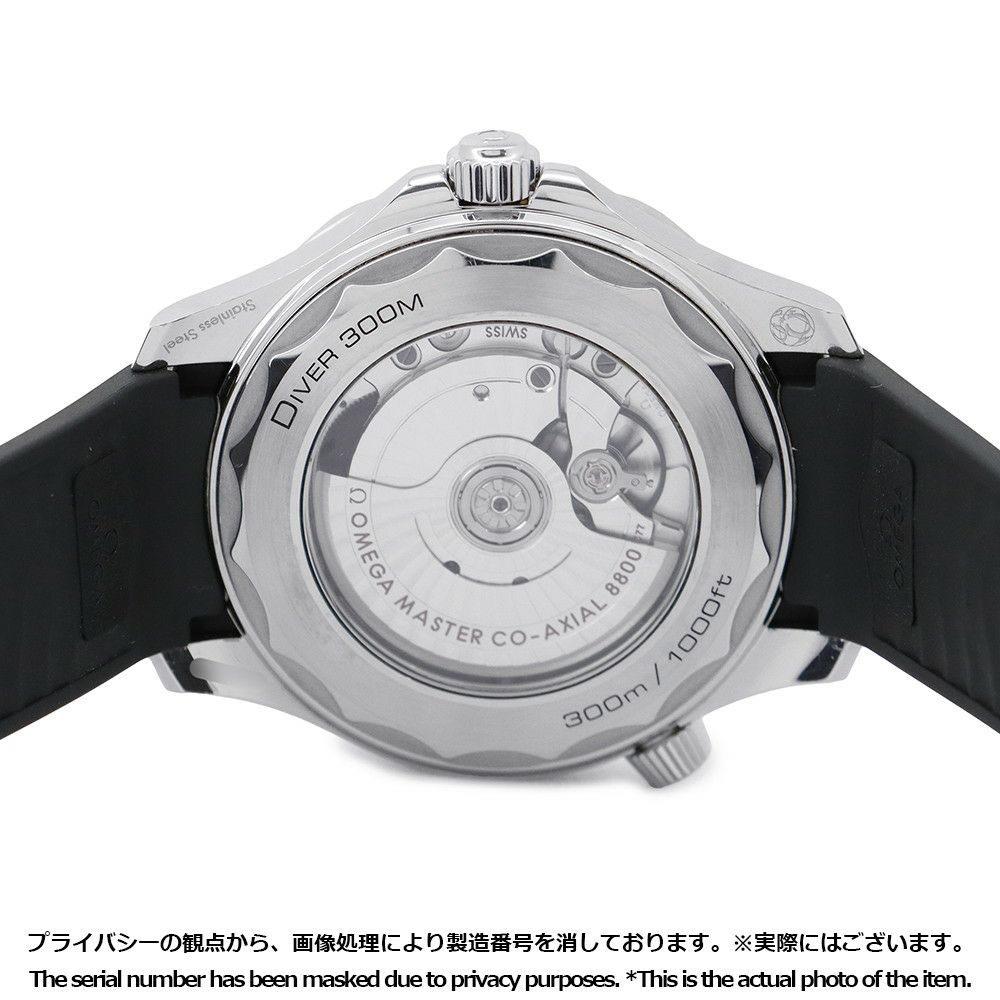 オメガ シーマスター ダイバー 300M コーアクシャル 210.30.42.20.01.001 OMEGA 黒文字盤