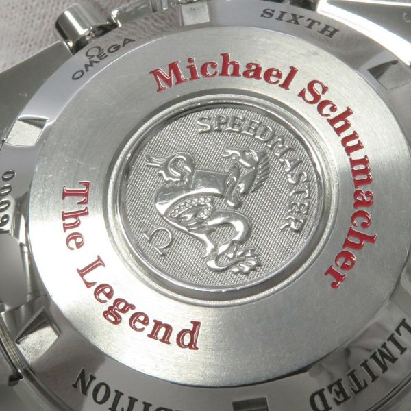 オメガ スピードマスター レーシング ミハエル・シューマッハ レジェンド 3559.32 世界6000本限定 白文字盤