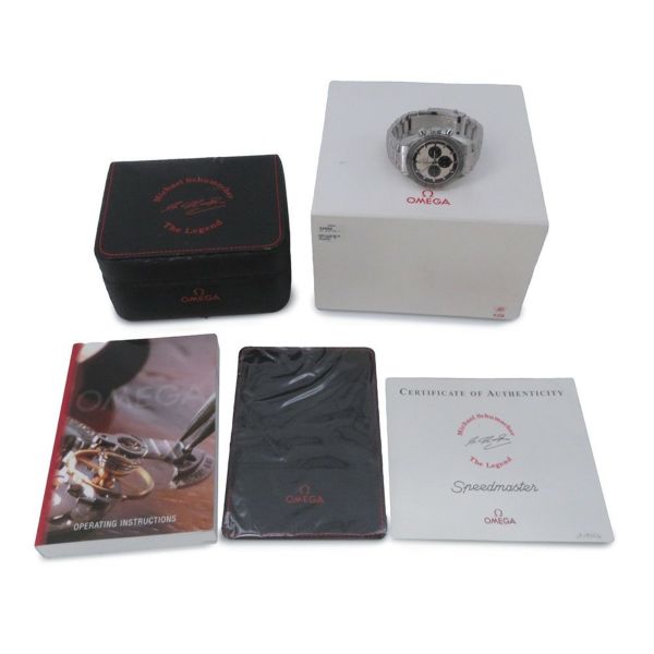 オメガ スピードマスター レーシング ミハエル・シューマッハ レジェンド 3559.32 世界6000本限定 白文字盤