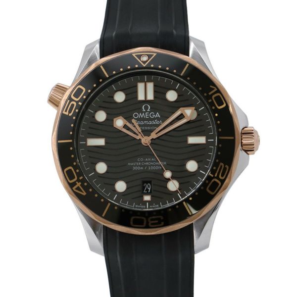 オメガ シーマスター ダイバー 300M 210.22.42.20.01.002 OMEGA 腕時計 黒文字盤
