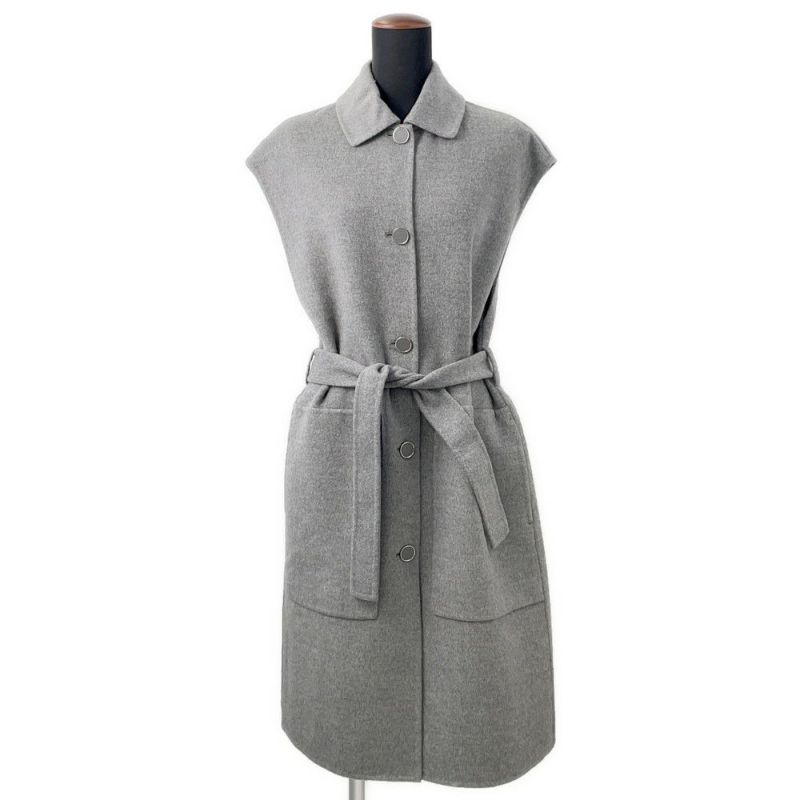エルメス ベスト コート カシミヤ レディースサイズ36 4H0101DA HERMES トップス アウター