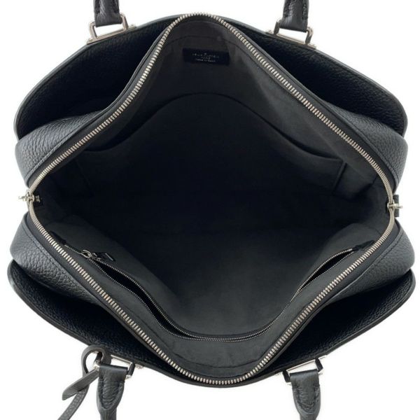 ルイヴィトン ビジネスバッグ トリヨンレザー アルマンド・ブリーフケース MM M54381 LOUIS VUITTON 書類バッグ ブラック 黒