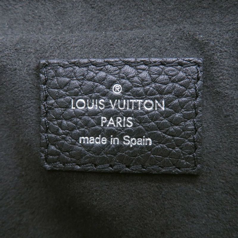 ルイヴィトン ビジネスバッグ トリヨンレザー アルマンド・ブリーフケース MM M54381 LOUIS VUITTON 書類バッグ ブラック 黒