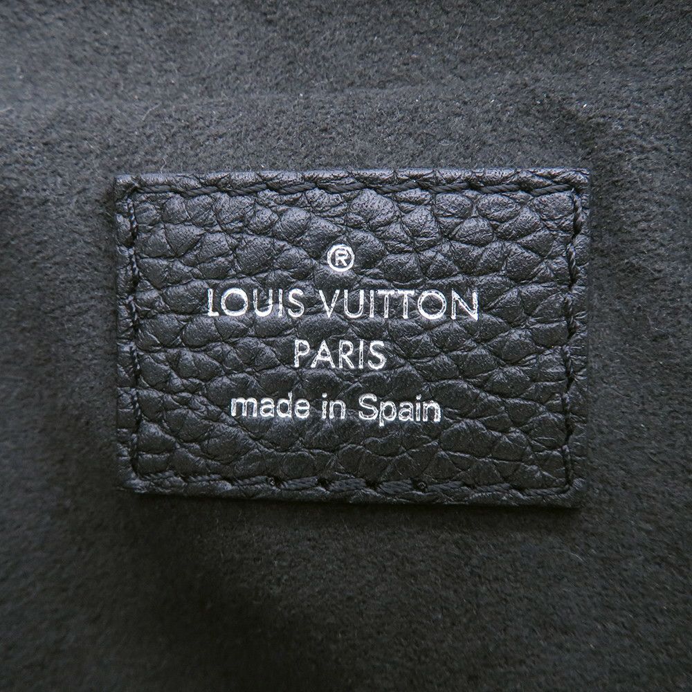 ルイヴィトン ビジネスバッグ トリヨンレザー アルマンド・ブリーフケース MM M54381 LOUIS VUITTON 書類バッグ ブラック 黒