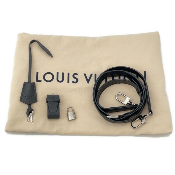 ルイヴィトン ビジネスバッグ トリヨンレザー アルマンド・ブリーフケース MM M54381 LOUIS VUITTON 書類バッグ ブラック 黒