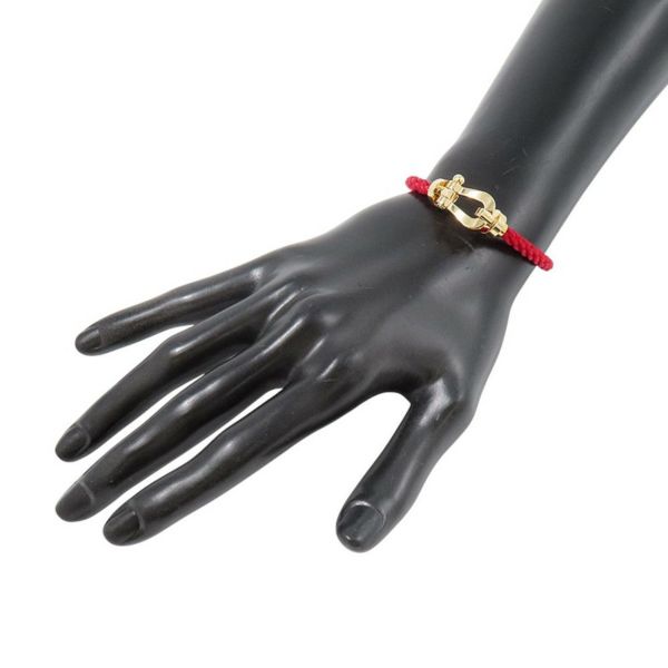 フレッド ブレスレット フォース10 K18YG SSステンレススチール サイズ17 LM バングル