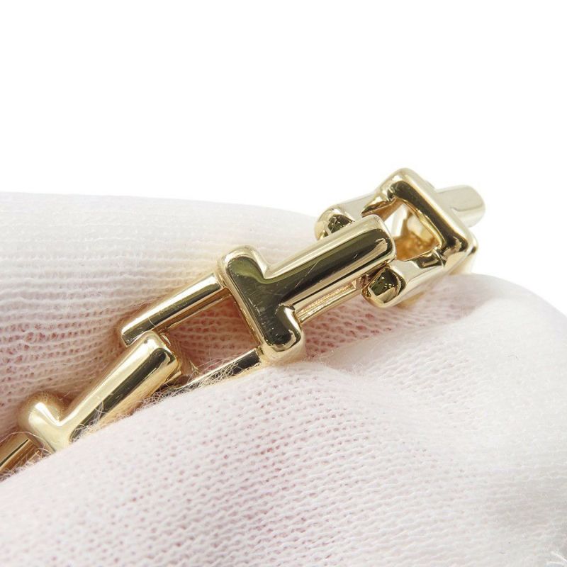 ティファニー ネックレス  T ナロー チェーン ネックレス K18YGイエローゴールド Tiffany&Co. ペンダント ジュエリー