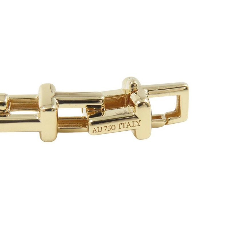 ティファニー ネックレス  T ナロー チェーン ネックレス K18YGイエローゴールド Tiffany&Co. ペンダント ジュエリー