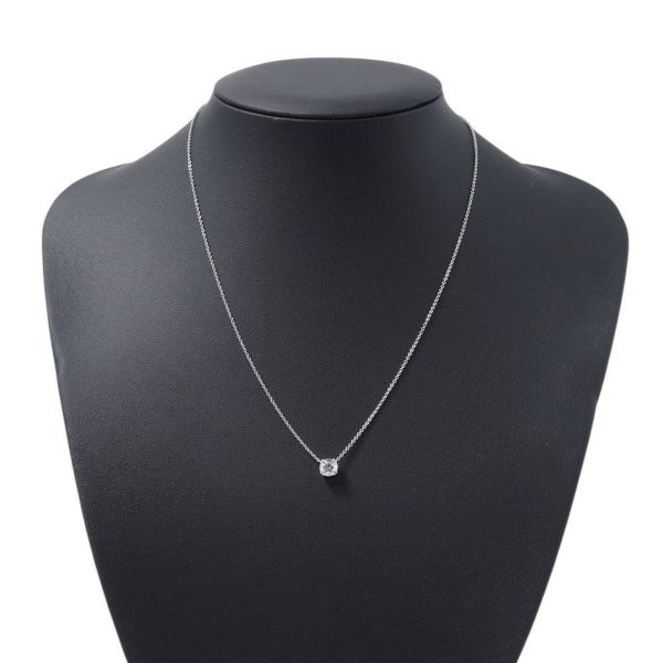 ハリーウィンストン ネックレス ラウンドカット・ソリティア・ペンダント ダイヤモンド 1P 0.72ct Pt950 PIDPRD010SI GIA鑑定書付き