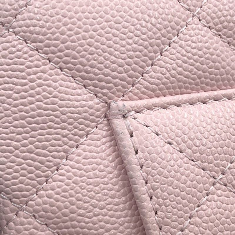 シャネル チェーンウォレット マトラッセ ココマーク キャビアスキン AP4246 CHANEL 財布