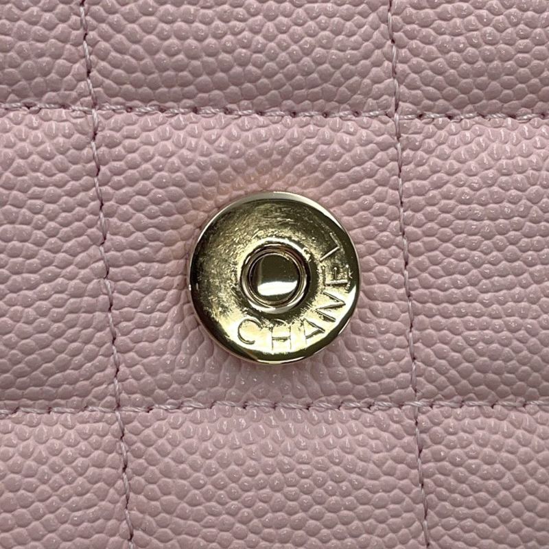 シャネル チェーンウォレット マトラッセ ココマーク キャビアスキン AP4246 CHANEL 財布