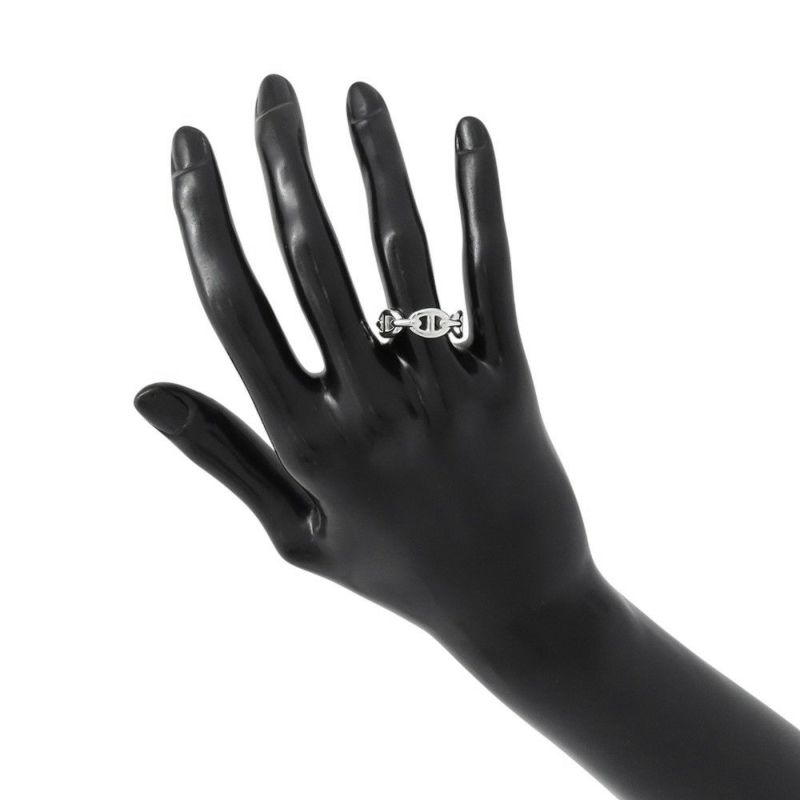 エルメス リング シェーヌダンクル アンシェネPM Enchainee SV925シルバー リングサイズ52 HERMES ジュエリー