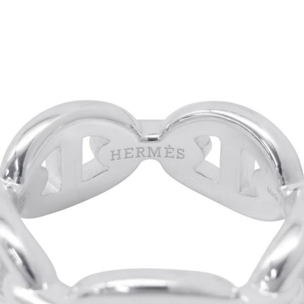 エルメス リング シェーヌダンクル アンシェネPM Enchainee SV925シルバー リングサイズ52 HERMES ジュエリー