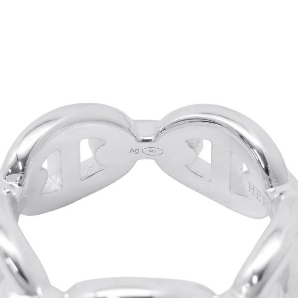 エルメス リング シェーヌダンクル アンシェネPM Enchainee SV925シルバー リングサイズ52 HERMES ジュエリー