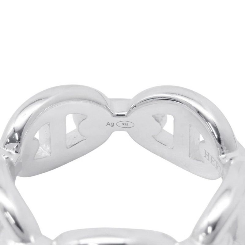 エルメス リング シェーヌダンクル アンシェネPM Enchainee SV925シルバー リングサイズ52 HERMES ジュエリー