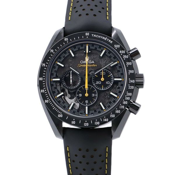 オメガ スピードマスター ダークサイドオブザムーン アポロ 310.92.44.50.01.001 OMEGA 腕時計 スケルトン文字盤